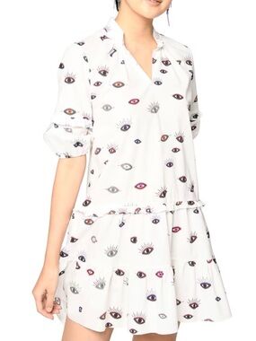 NWT Nicole Miller Evil Eye Dress Size Small